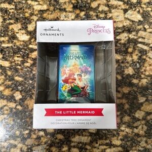 Hallmark Little Mermaid VHS ornament